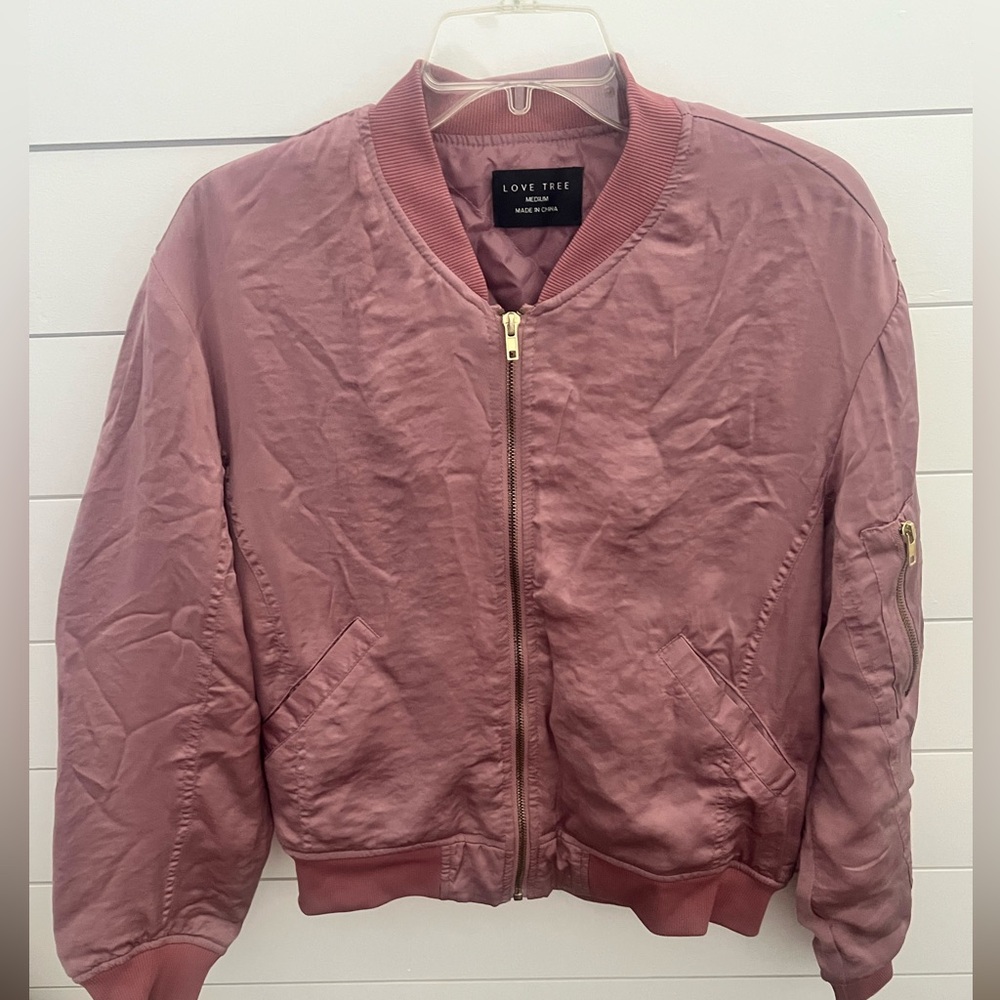 Love tree pink‎  jacket size med